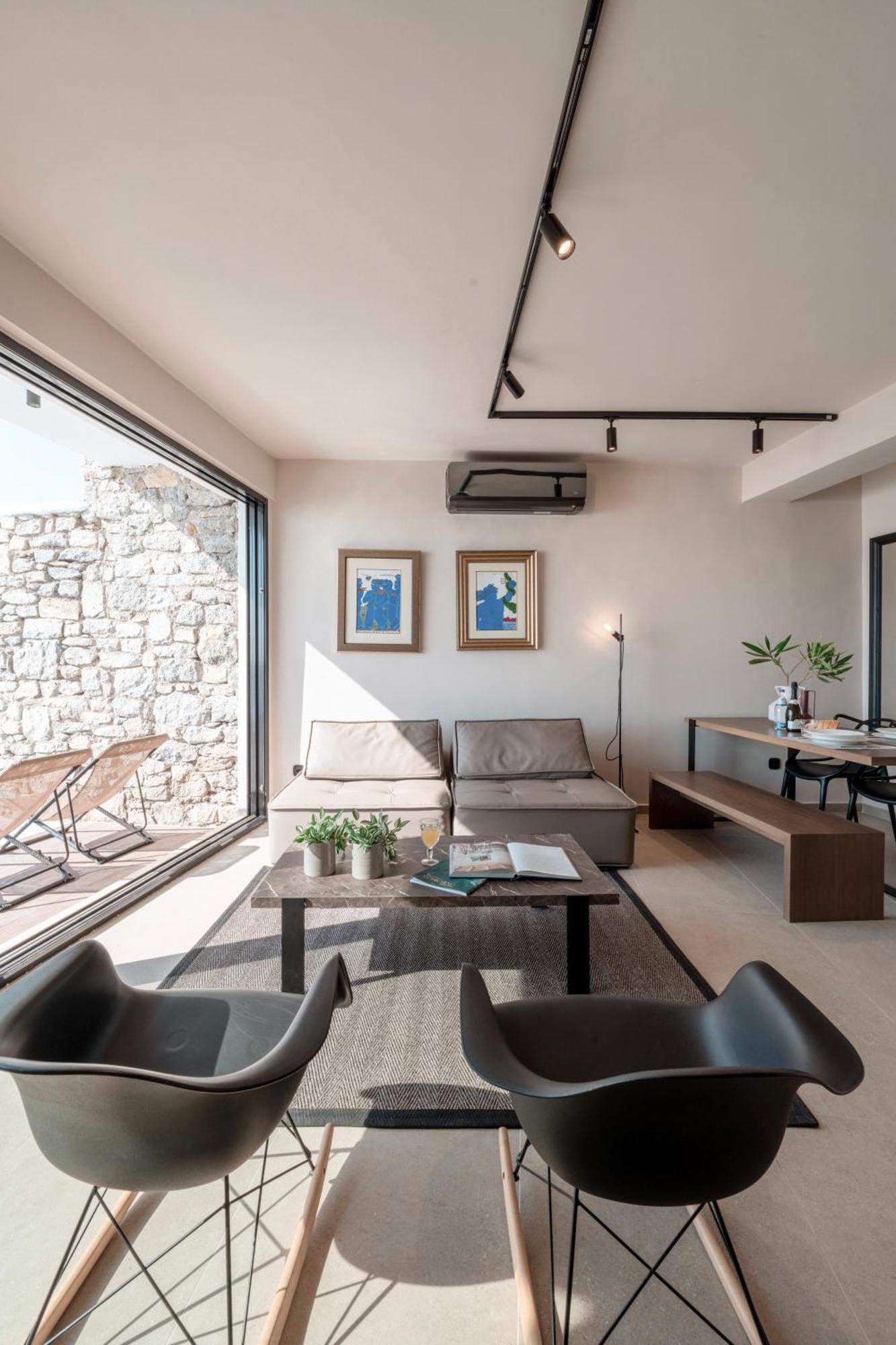 Luxury House With Private Pool At Elia Beach Mykonos Town Kültér fotó